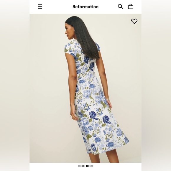 Reformation Frasier Dress; size 4 (NWOT) - Picture 2 of 9